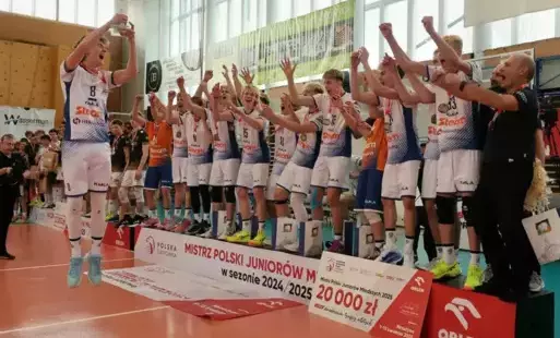 Radość siatkarzy Norwid Częstochowa